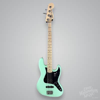 Fender American Performer Jazz Bass with Maple Fretboard 2024 - Satin Surf Green image 4