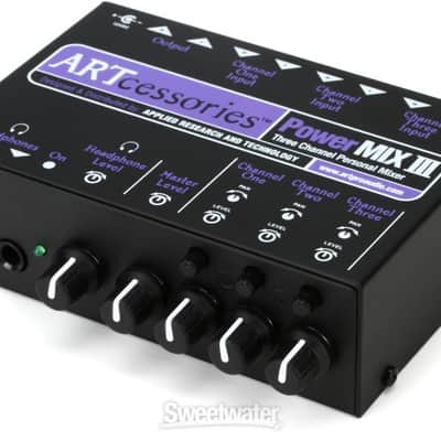 ART PowerMIX III 3-channel Stereo Line Mixer (PowerMix3d1) image 5