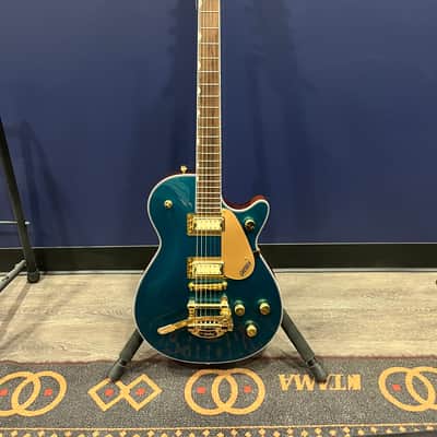 Gretsch Electromatic Pristine LTD Jet Single-Cut with Bigsby 2024 - Present - Petrol image 1