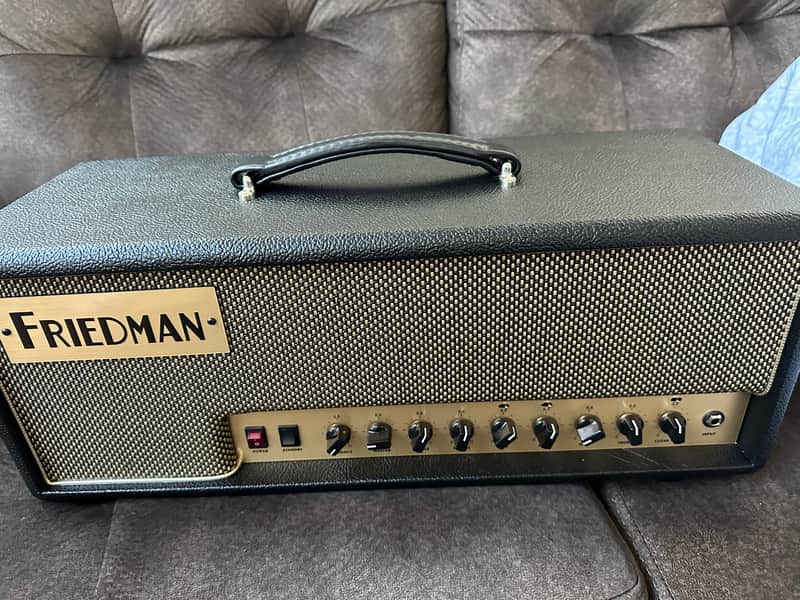 Friedman Runt 50 2-Channel 50-Watt Guitar Amp Head 2016 - Present - Black image 1