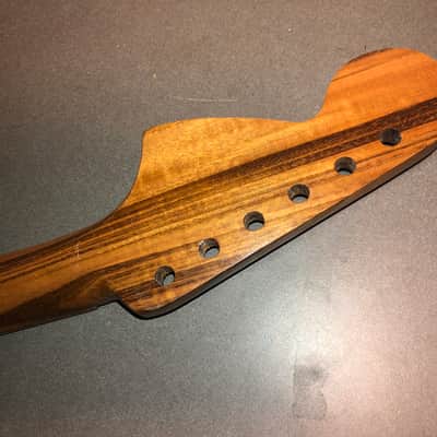 stratocaster exotic wood guitar neck for luthier repair parts image 7
