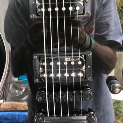 ESP Ltd Viper 201B (Baritone) 2021 High-Gloss Black (Mint-Unplayed!) image 5