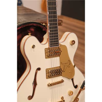 GRETSCH Falcon Center Block LTD Double-Cut Vintage White image 6