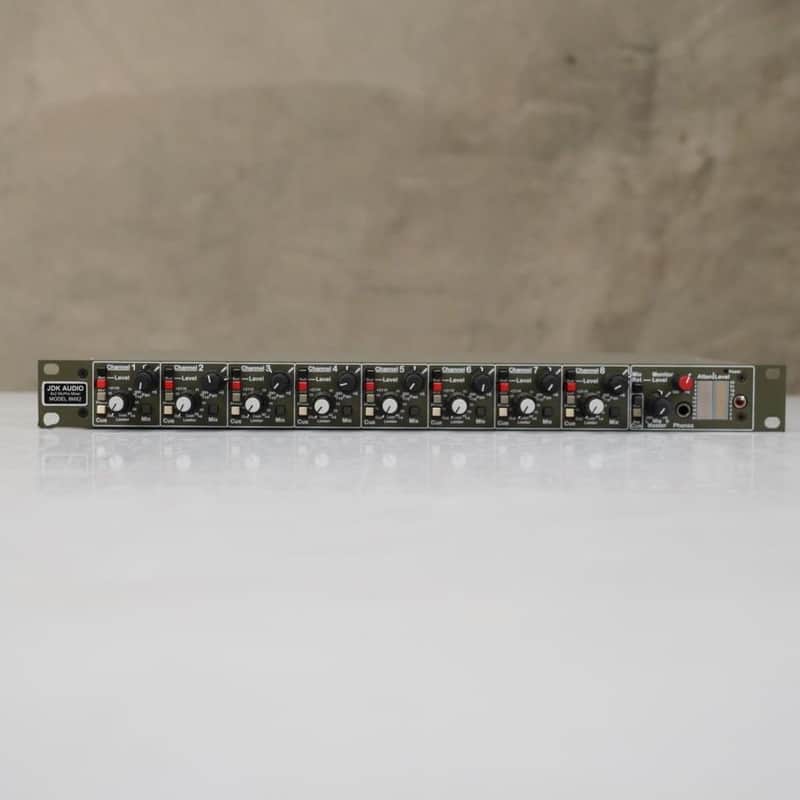 JDK Audio 8MX2 8x2 Microphone Preamplifier & Mixer w/ Cables #58657 image 1