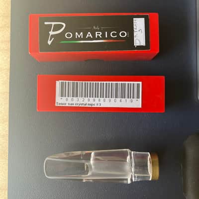 Pomarico Tenor Sax Crystal Mouthpiece Size 3 2020s image 1