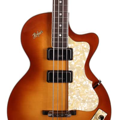 Hofner LTD 500/2 Club Bass Club Bass Dark Violin Cavern Spacing image 4