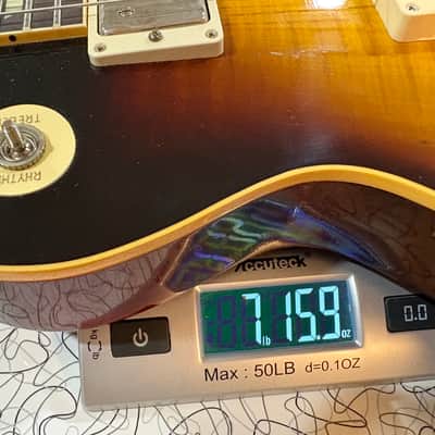 Gibson 1959 Les Paul Dealer Select Murphy Lab light Aged 2025 - Kindred Burst 7lbs 15.9oz image 2