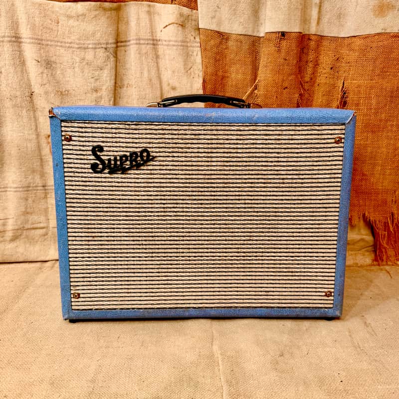 Supro Valco-Chicago 1616t  Coronado Jr 1965 - Blue image 1