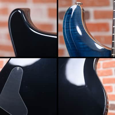 PRS Custom 22 Flame Maple 10 Top Whale Blue 1999 w/OHSC image 16