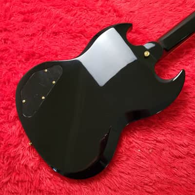 1989 Grandy (Tokai) GSG-60G SG Standard - Black with Gold Hardware - All Original - Made by Tokai in Japan MIJ image 11
