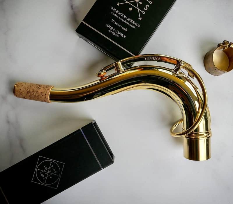 Tudel Heritage Bare Brass de «Boston Sax Shop» para saxo tenor image 1