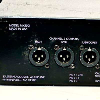 Eastern Acoustic Works MX300i Mid-90s - Black image 10
