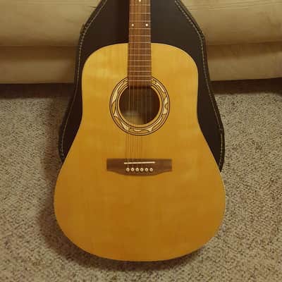 Art & Lutherie Wild Cherry Merisier Acoustic Guitar Brown and Tan image 1