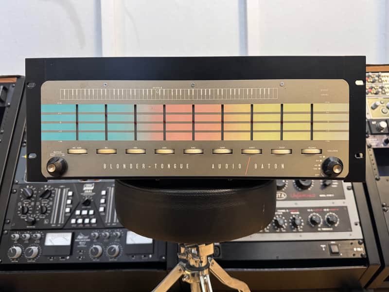 Blonder-Tongue Audio Baton B-9 Tube Graphic Equalizer – 4U Rackmount, Pro Tech Ported – Rare Vintage image 1