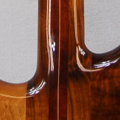 Tobias Basic 5 Bass - Pre Gibson1985 Fretted Converted to Fretless American Black Walnut image 9