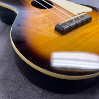 Epiphone Les Paul Sunburst acoustic electric ukuelele image 3