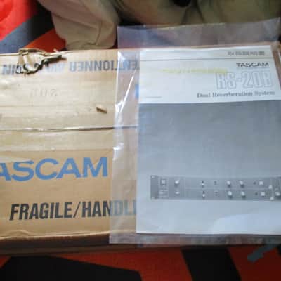 Vintage TASCAM RS 20B- dual spring reverb - pro serviced-mint image 7