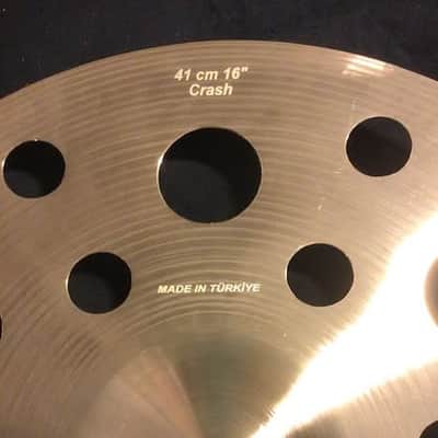 Bosphorus Cymbals - 16” Traditional Series 18 Hole FX Crash image 3
