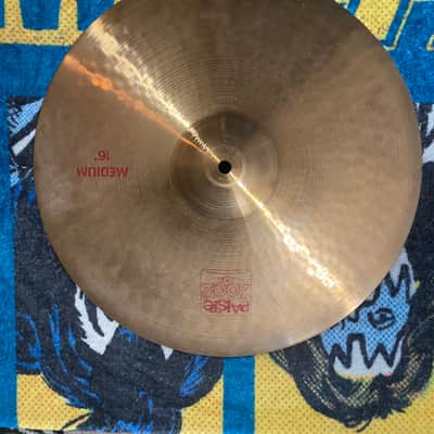 Paiste 16" 2002 Medium Cymbal 1980 - Present - Traditional image 1