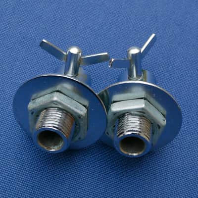 Gretsch Stop Sign Disappearing Bassdrum Spurs Brackets Part 4966 Vintage image 5