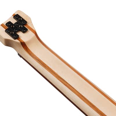 Ibanez EHB Ergonomic Headless Bass 4 String - Charred Champagne Burst Matte (EHB600CCM) image 3