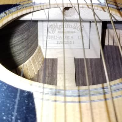 Martin GPC-Aura GT Lefty 2014 - Natural image 5