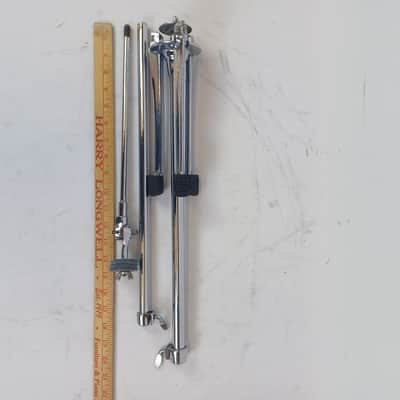 Premier#304 LokFast Flush Base Cymbal Stand Vintage Early60s Chrome Flat England image 9