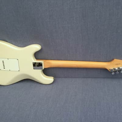 Sunn Mustang strat Electric Guitar gently modded with Strat logo image 4