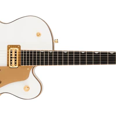 Gretsch Synchromatic Falcon Hollow Body Single-Cut with Bigsby Ebony Fingerboard - Snowcrest White image 3