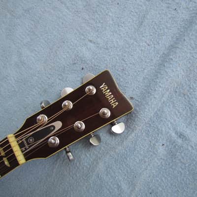 Yamaha FG-300 Orange Label Natural Finish Early 70's? Yamaha FG-300 W/Original Hardshell Case Cool! image 8