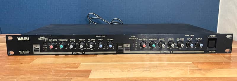 Yamaha GC2020C 2-Channel Stereo Compressor / Limiter | Reverb Belgium