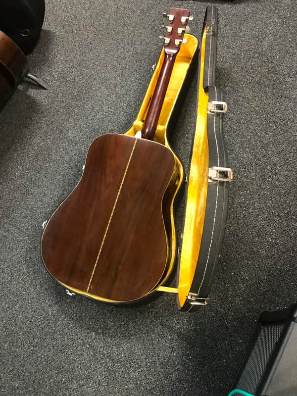 Morris MD-515 vintage acoustic guitar made in Japan 1970s in very