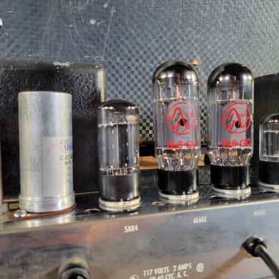 Ampeg B-15-N 1966 w/ Altec Speaker Serviced - Blue Checker image 15