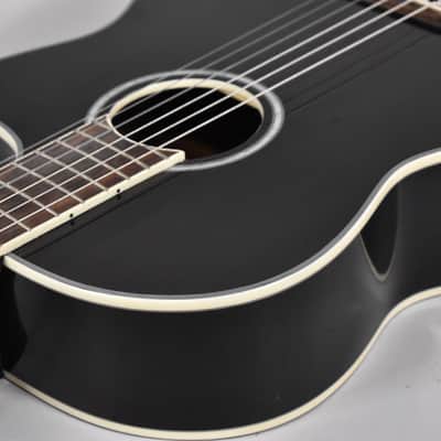 Cordoba Fusion 5 Jet Classical Black Finish Acoustic Electric Guitar image 4