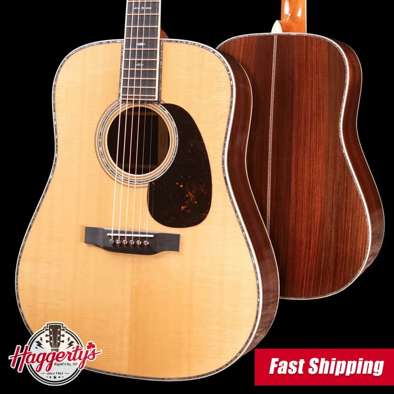 Martin D-45 Modern Deluxe Acoustic with Hardshell Case - Used image 1