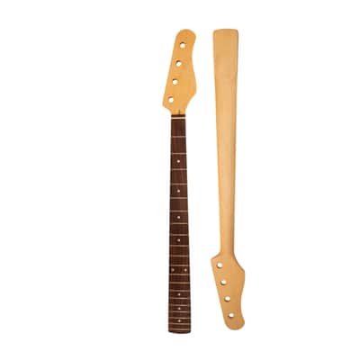 32" Medium Scale Bass Neck – Fits Fender Jazz & P Bass – Maple Neck, Rosewood Fingerboard image 3