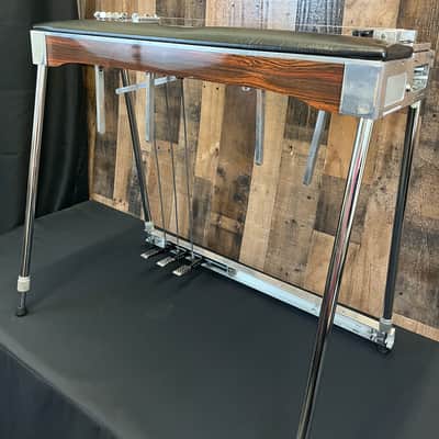 Marlen D-10 3x5 Single Pedal Steel 1970s - Wood Grain with Original Case image 5