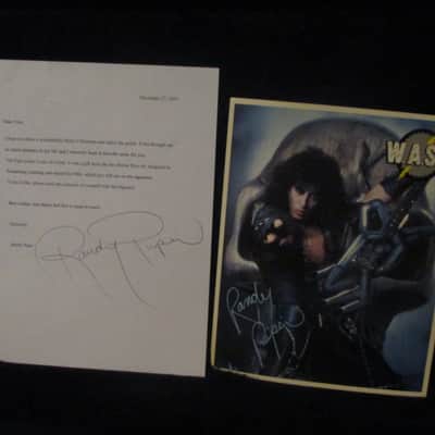 B.C. Rich USA Randy Piper 'Pipes' (W.A.S.P.)  1984 Silver/Black image 5