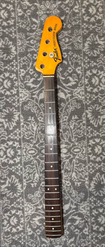 Late 60s Fender Precision Rosewood Neck J Torres Stamp image 1