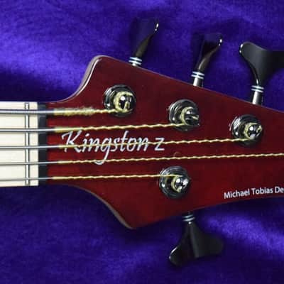 MTD Kingston Z-5 (V2), Transparent Cherry / Maple image 3