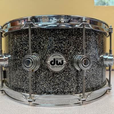 DW Collector's Series Maple Standard 14" x 7" Snare Drum Black Galaxy image 8