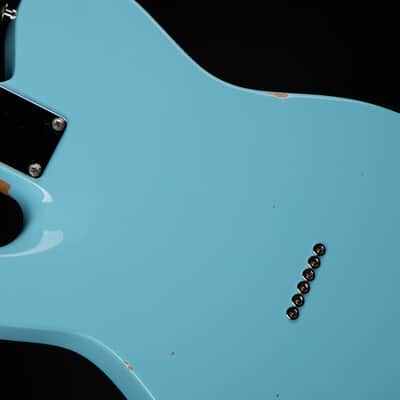 2024 - Suhr Eddie's Guitars Exclusive Roasted Classic T Antique - Daphne Blue image 12