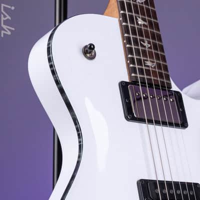 2025 PRS Tremonti Wood Library Sparkle White w/Charcoal Binding image 3