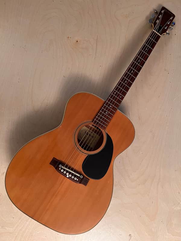 Pan H490 60’s-70’s Orchestra Size Vintage Acoustic Guitar Made In Japan image 1