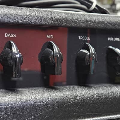 Bad Cat Hot Cat 2-Channel 45-Watt Guitar Amp Head - Black w/ Black sparkle grille image 3