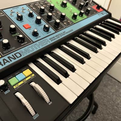 Moog Grandmother 32-Key Semi-Modular Analog Synthesizer 2018 - Present - Black / Multi-Colored Panel