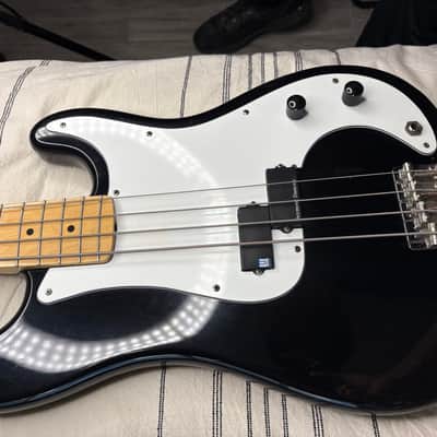 SQUIER SQ BULLET BASS MADE IN JAPAN 4 STRING BASS GUITAR 1980's image 3