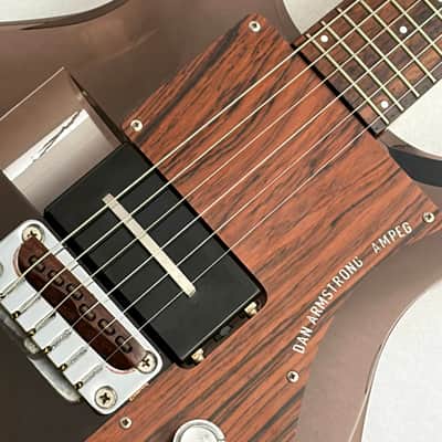 Ampeg Dan Armstrong ADAG-2 Lucite 1998 - Smoked Black ≒4.10kg [USED][Made in Japan][GSB019] image 3