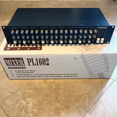Samson PL1602 - 16 Channel Rack-mountable Line Mixer image 1
