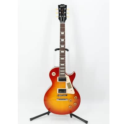 2016 Gibson Custom Shop 1958 R8 Les Paul Standard - Cherry Sunburst - Flame Top w/Case image 5